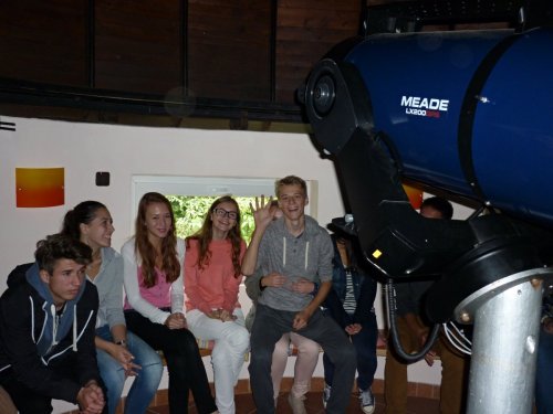 Studenti 1.G a 1.H navštívili hvězdárnu