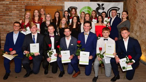 Slavnostní předávání maturitních vysvědčení a výučních listů