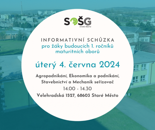 Informace pro studenty budoucích prvních ročníků